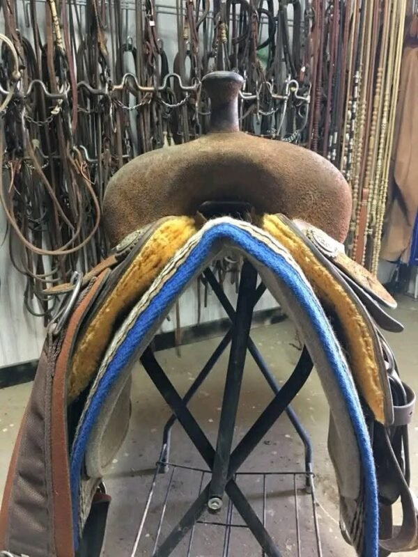 bob's 16" reining/ranch/cow horse saddle bob's 16" reining/ranch/cow horse saddle