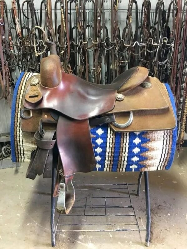 bob's 16" reining/ranch/cow horse saddle bob's 16" reining/ranch/cow horse saddle