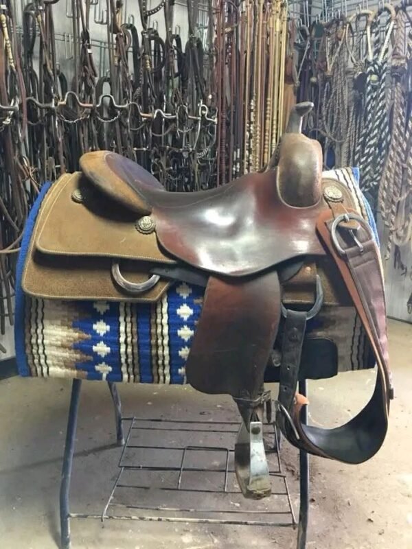 bob's 16" reining/ranch/cow horse saddle bob's 16" reining/ranch/cow horse saddle