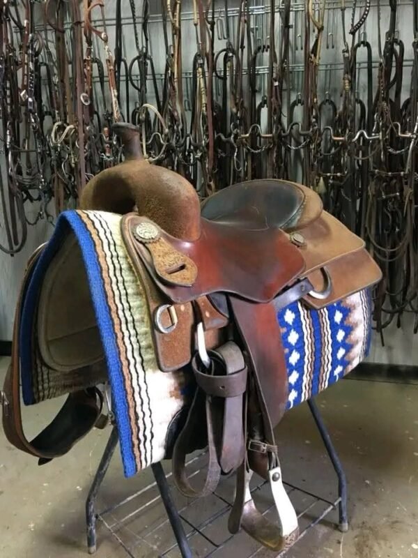 bob's 16" reining/ranch/cow horse saddle bob's 16" reining/ranch/cow horse saddle