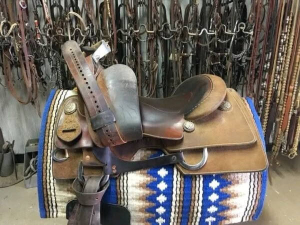 bob's 16" reining/ranch/cow horse saddle bob's 16" reining/ranch/cow horse saddle