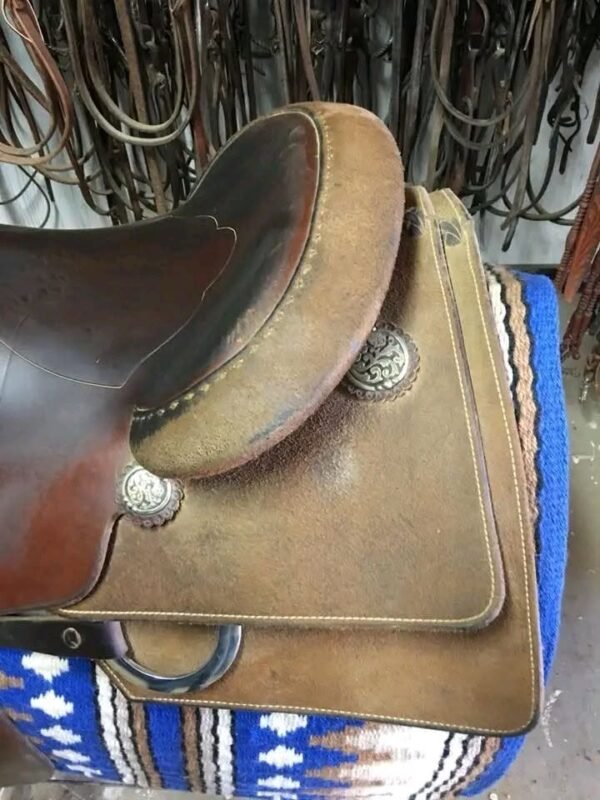 bob's 16" reining/ranch/cow horse saddle bob's 16" reining/ranch/cow horse saddle