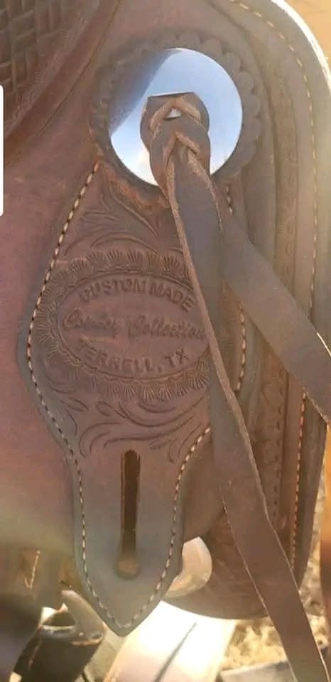 Used Jeff Smith Cowboy Collection Ranch Cutter Saddle – 17