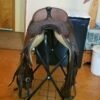 dnk blue sport shoes Used Jeff Smith Custom Cutter Saddle – 16.5" (Buster Welch Tree)