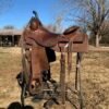 used jeff smith 15.5" custom saddle (wide tree) used jeff smith 15.5" custom saddle (wide tree)