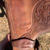 used jeff smith 15.5" custom saddle (wide tree) used jeff smith 15.5" custom saddle (wide tree)