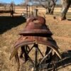 used jeff smith 15.5" custom saddle (wide tree) used jeff smith 15.5" custom saddle (wide tree)
